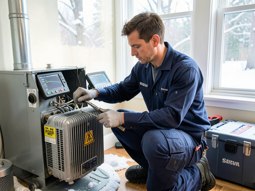 Dealing with frozen pipes and furnace failure in u
