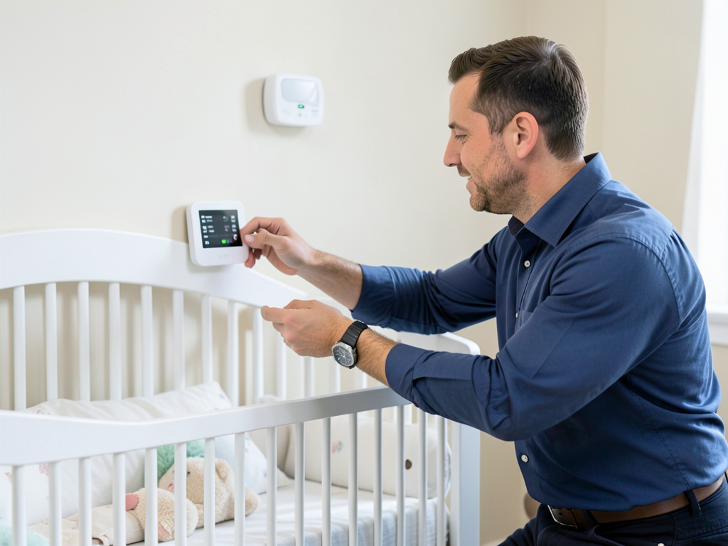 Preparing the nursery in your seven fields home fo